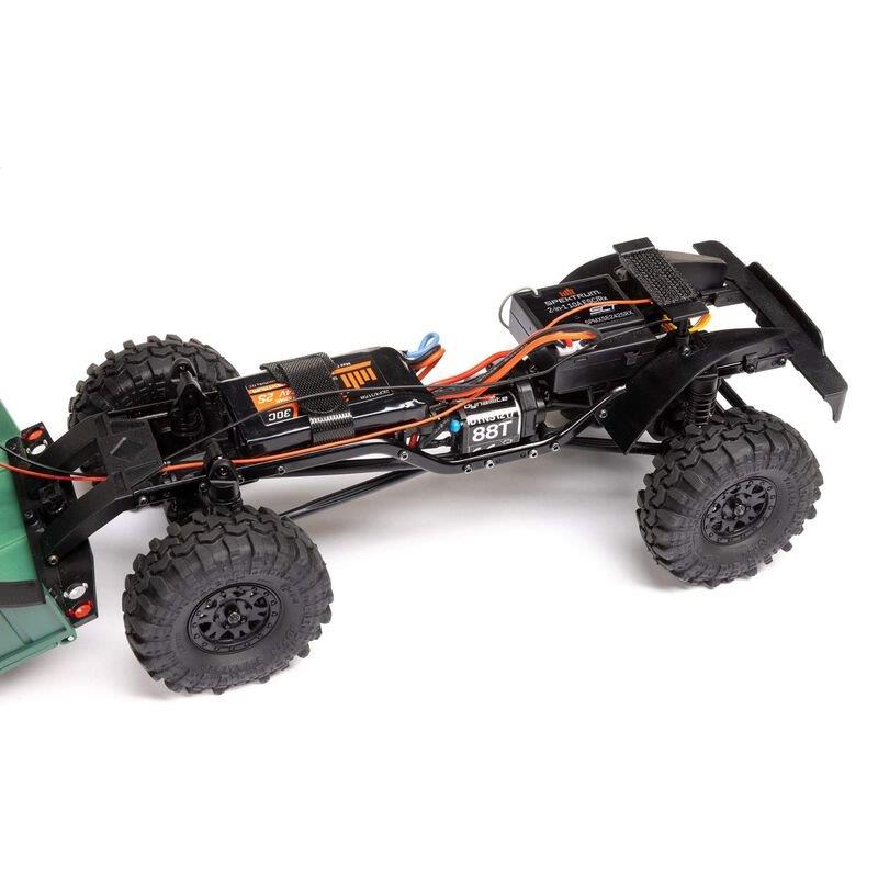 AXIAL 1/24 SCX24 Dodge Power Wagon 4WD Rock Crawler Brushed RTR, Orange - 19