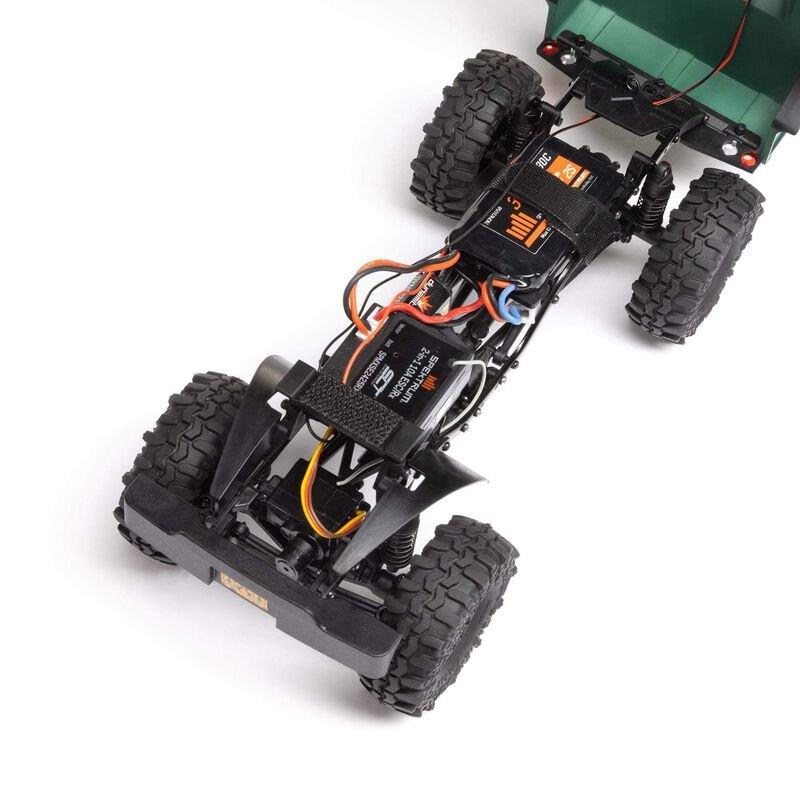 AXIAL 1/24 SCX24 Dodge Power Wagon 4WD Rock Crawler Brushed RTR, Orange - 18