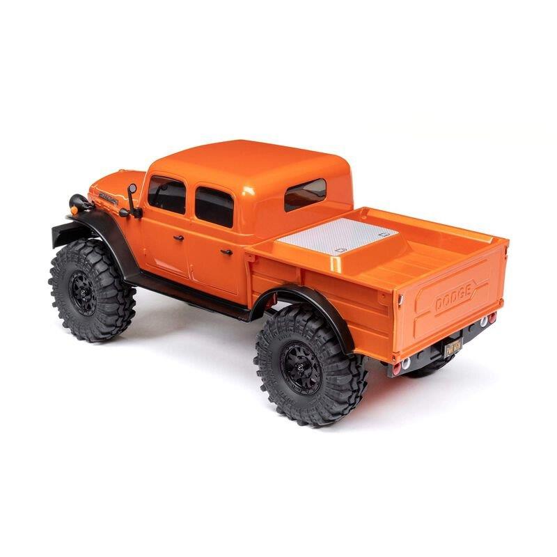 AXIAL 1/24 SCX24 Dodge Power Wagon 4WD Rock Crawler Brushed RTR, Orange - 13