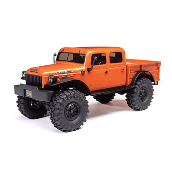 AXIAL 1/24 SCX24 Dodge Power Wagon 4WD Rock Crawler Brushed RTR, Orange