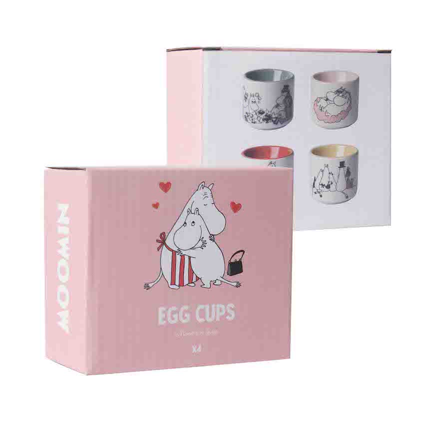 Egg cups Moomin LOVE 4 pcs - 2