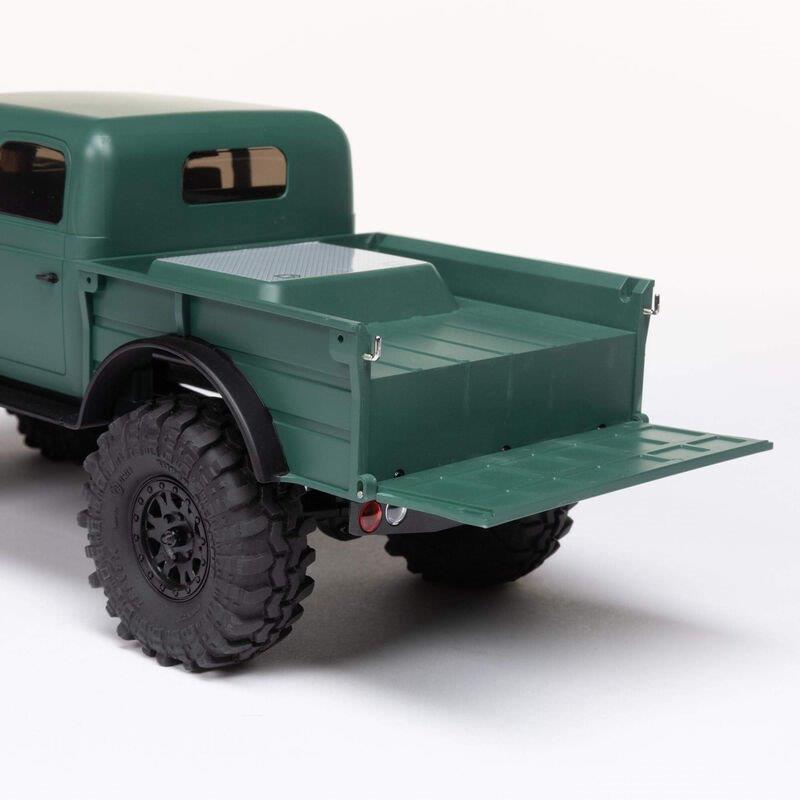 AXIAL 1/24 SCX24 Dodge Power Wagon 4WD Rock Crawler Brushed RTR, Green - 17