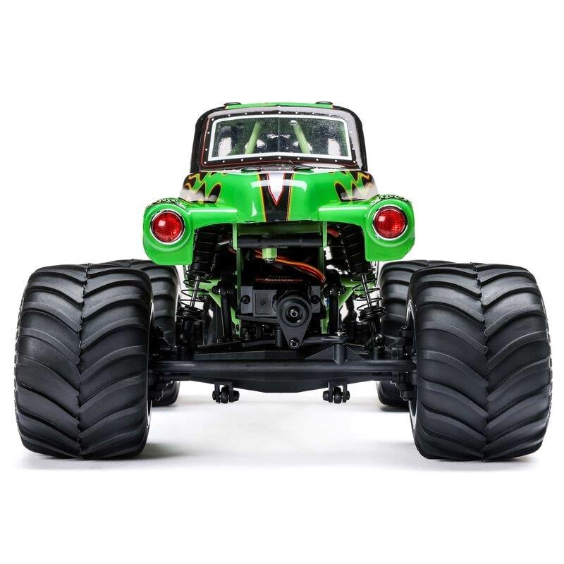 LOSI 1/18 Mini LMT 4X4 Brushed Monster Truck RTR, Grave Digger - 9