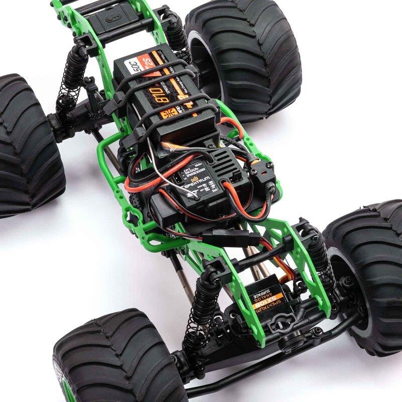 LOSI 1/18 Mini LMT 4X4 Brushed Monster Truck RTR, Grave Digger - 20