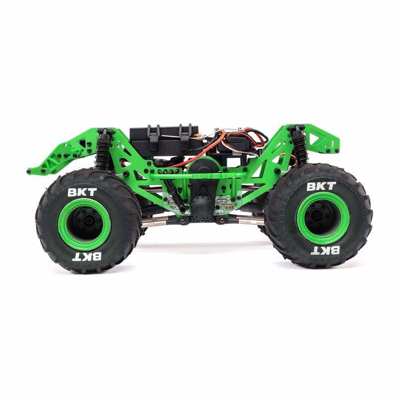 LOSI 1/18 Mini LMT 4X4 Brushed Monster Truck RTR, Grave Digger - 19