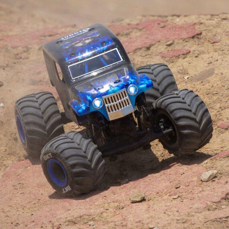 LOSI 1/18 Mini LMT 4X4 Brushed Monster Truck RTR, Son-Uva Digger - 7