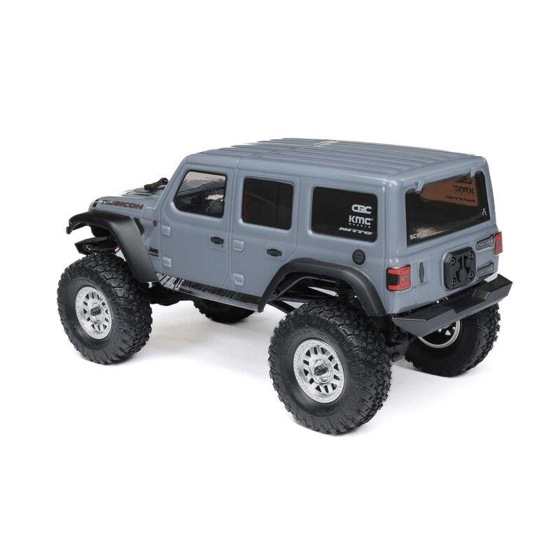 AXIAL 1/24 SCX24 Jeep Wrangler JLU 4X4 Rock Crawler Brushed RTR, Gray - 14