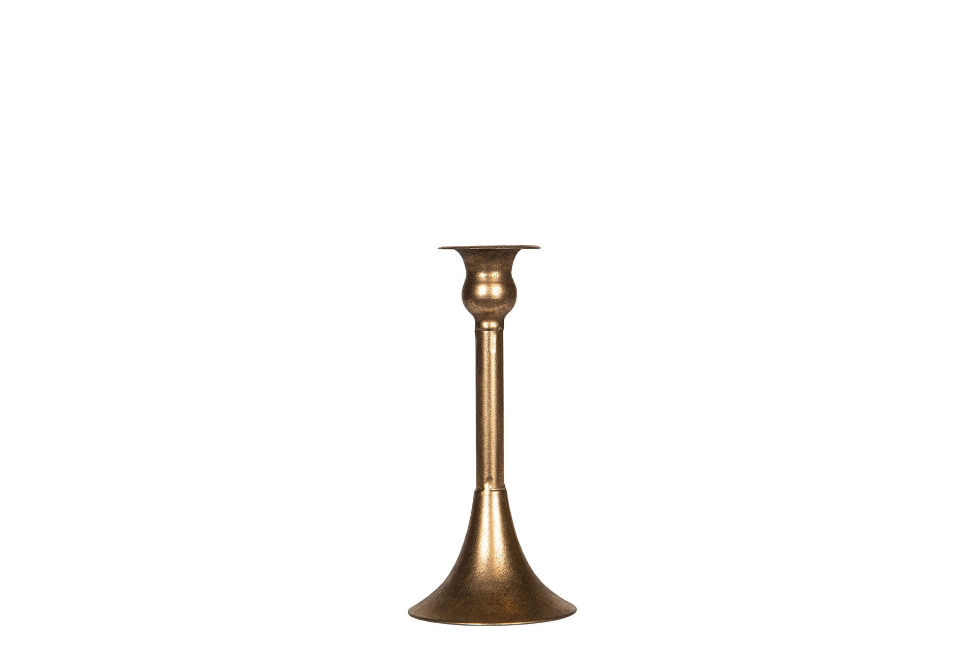 Ljusstake Joan gyllenbrun, 21 cm - 2
