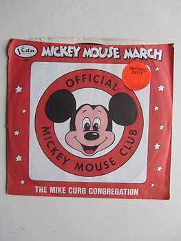 Mickey Mouse March 7" vinylskiva