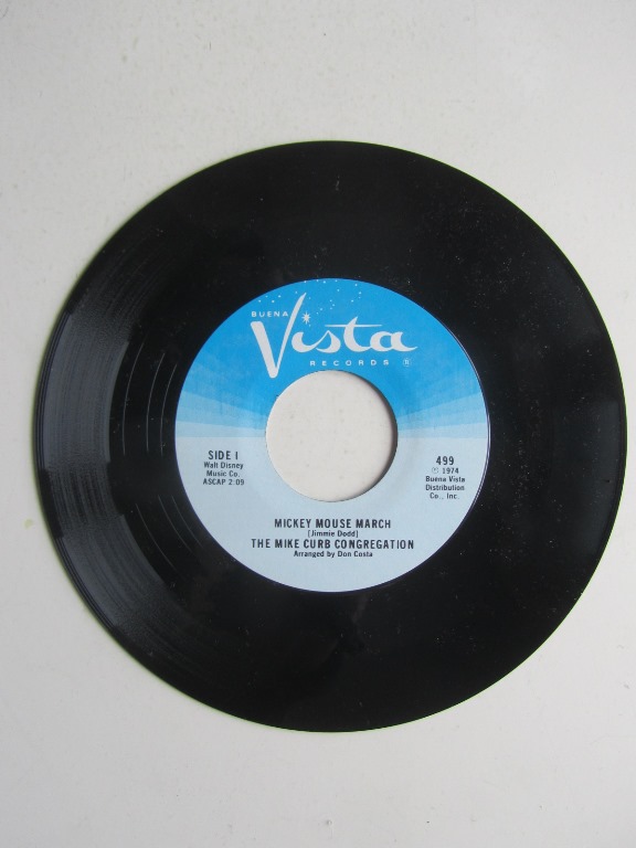 Mickey Mouse March 7" vinylskiva - 3