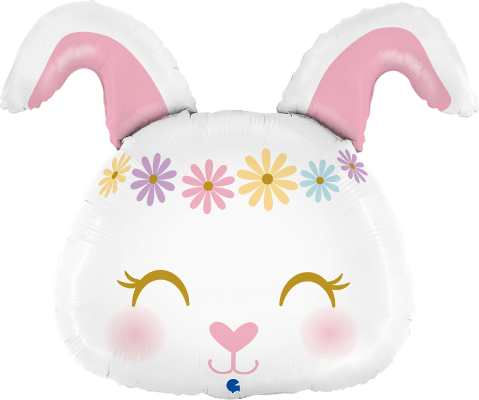Folieballong Hippie Bunny 59cm 