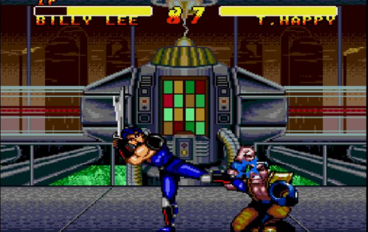 Double Dragon V - The Shadow falls - SNES - 2