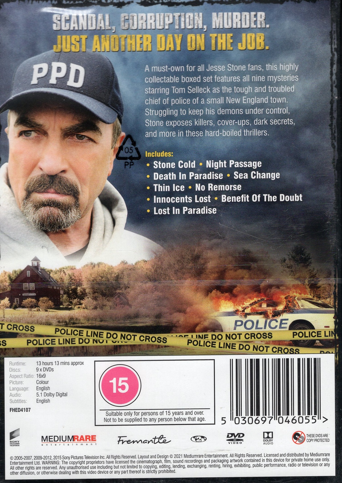 Jesse Stone: 9-movie Collection (ej svensk text) - 2