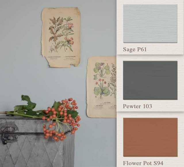 Moodboard (2) - Flower Pot - PAINTING THE PAST
