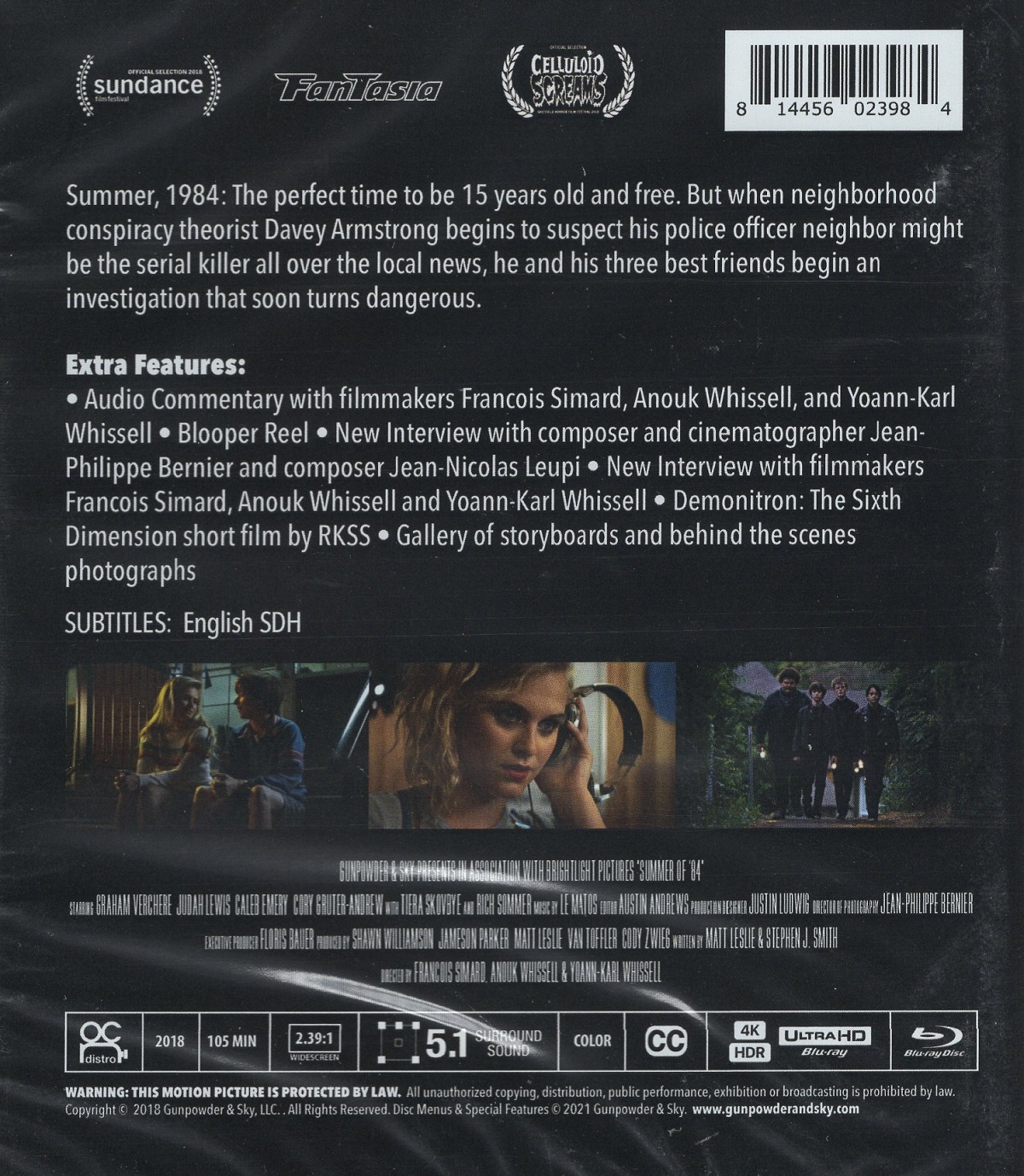 Summer of 84 (ej svensk text) (4K Ultra HD + Blu-ray) - 2
