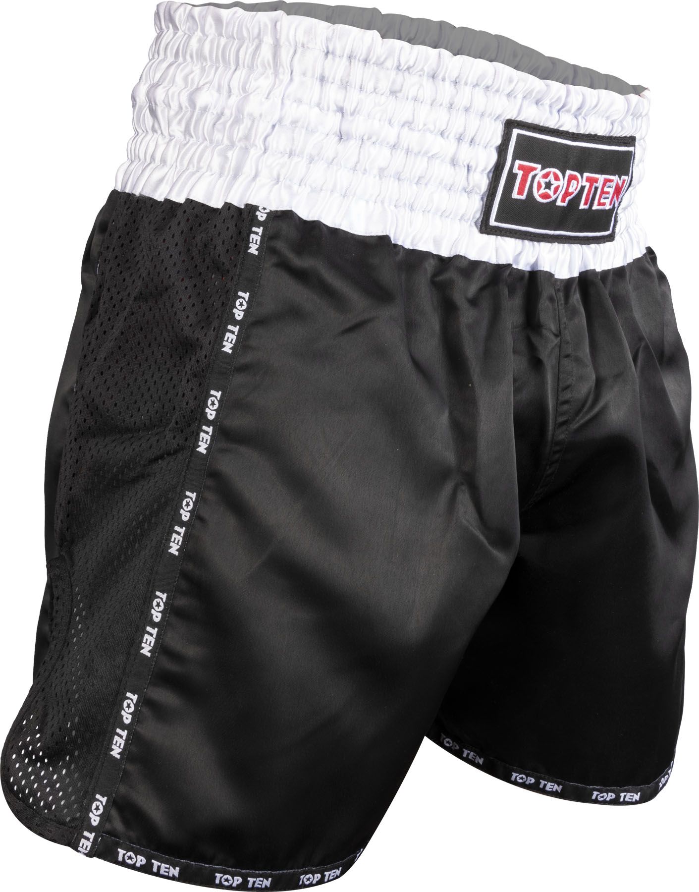 Topten shorts FIGHT Svart/Vit