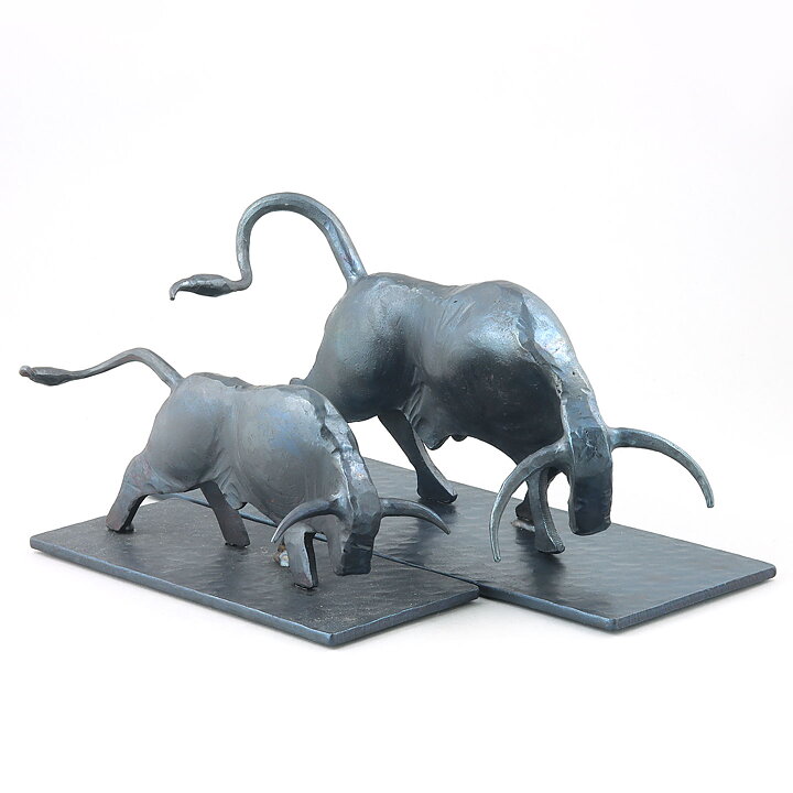 Erik Höglund (1960s) Wrought Iron Bull 36 cm (Limited Edition)