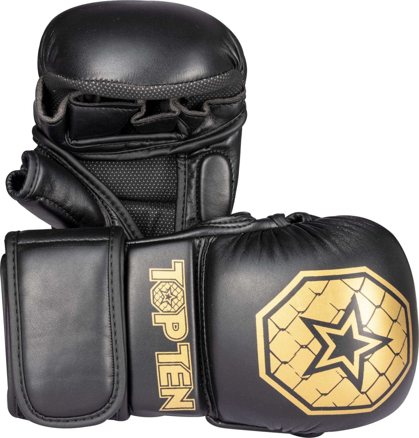 Topten Grapplingglove Contender black/gold