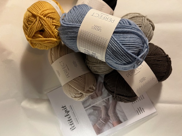 Garn-kit: Sunday socks junior - Garn och PetiteKnit mönster - 7