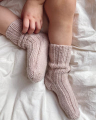 Garn-kit: Sunday socks junior - Garn och PetiteKnit mönster - 4