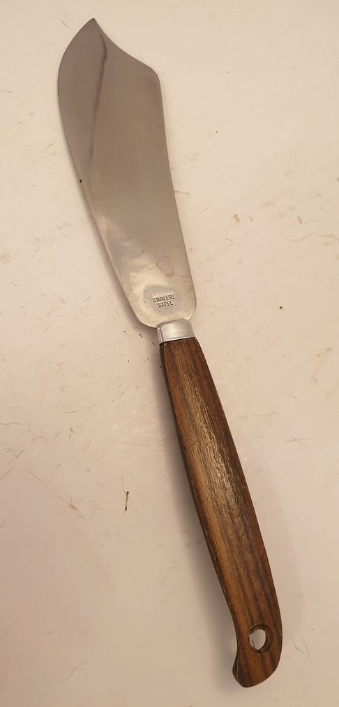 Cake knife jakaranda handle