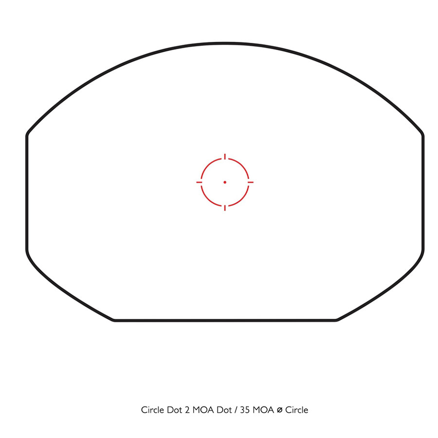 Hawke Reflexsikte, Circle Dot ,Weavermount - 2