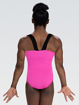 Simone Biles Radiant Rose Tank Leotard 