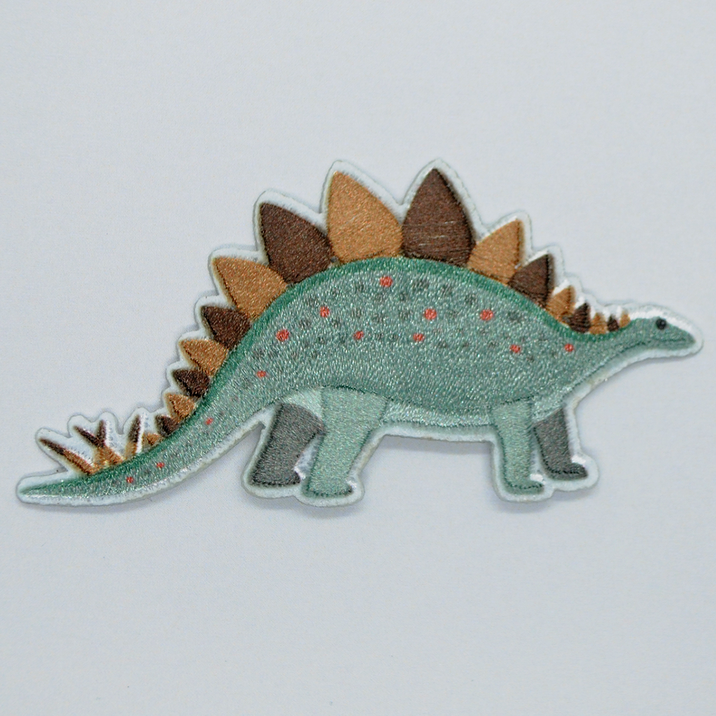 Tygmärke/Applikation - Stegosaurus, påstrykningsbart