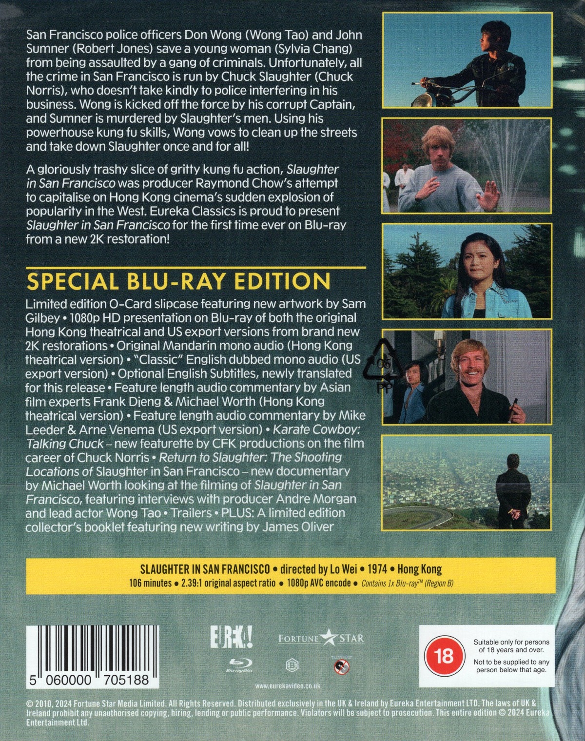 Slaughter In San Francisco (Limited Edition) (ej svensk text) (Blu-ray) - 2