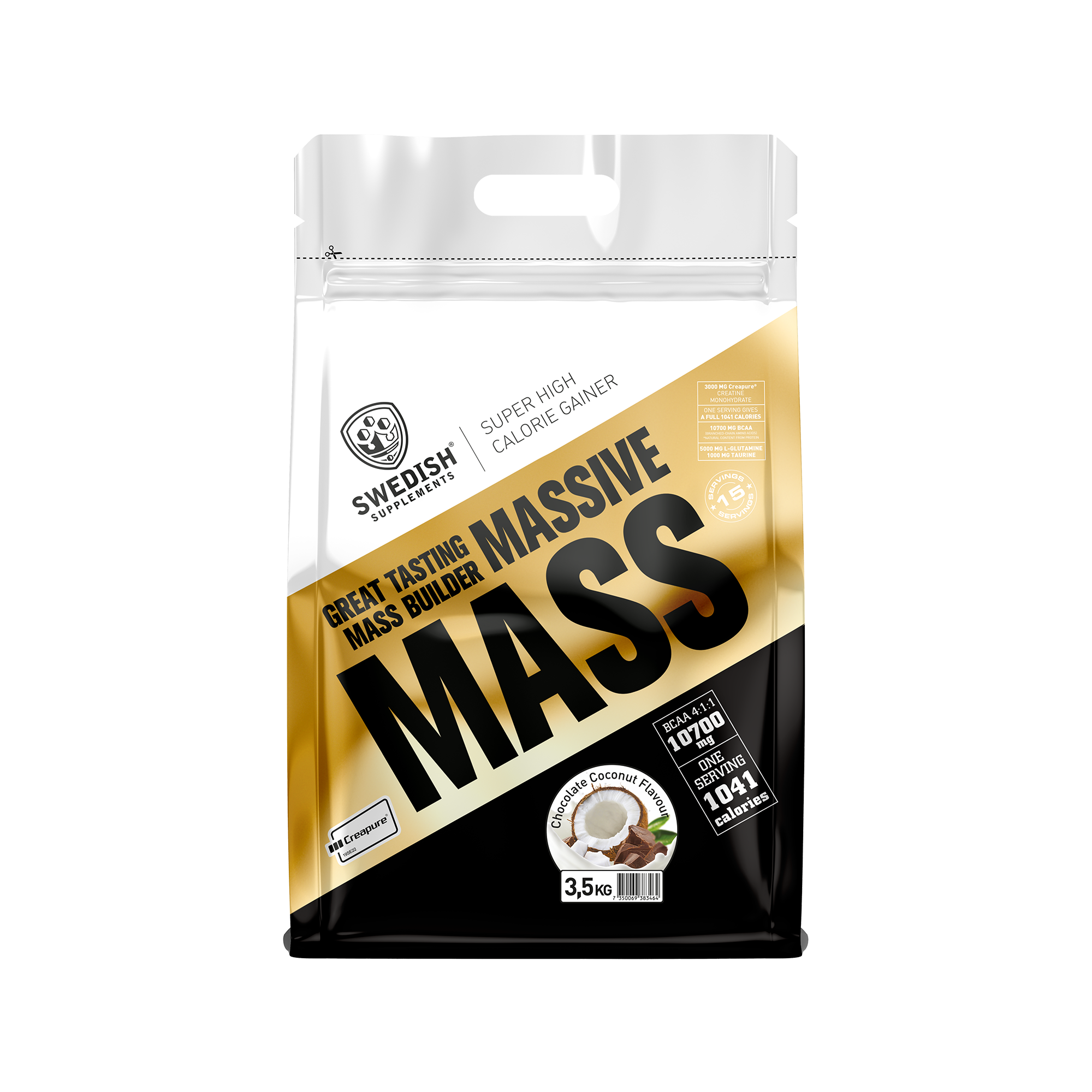 Massive Mass - 3,5kg  Chocolate/ Coconut