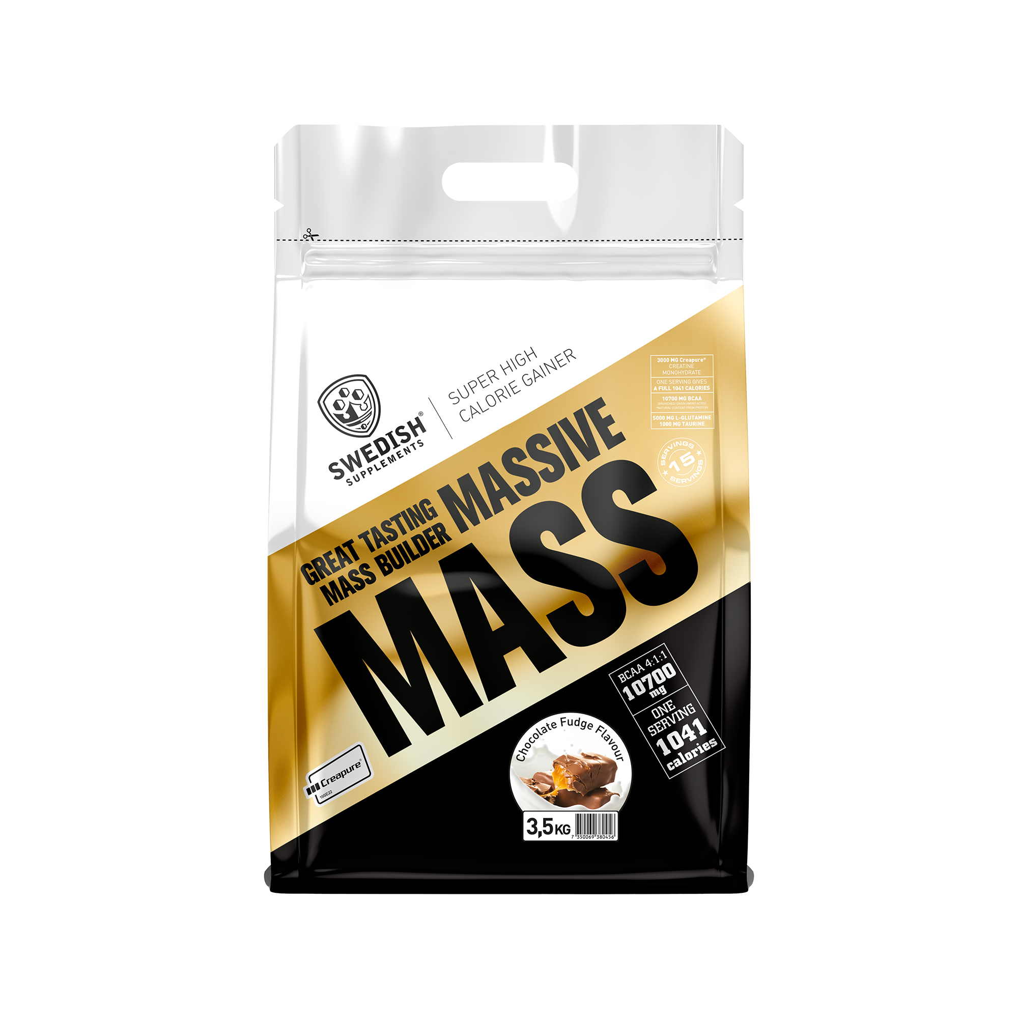 Massive Mass - 3,5kg  Chocolate Fudge