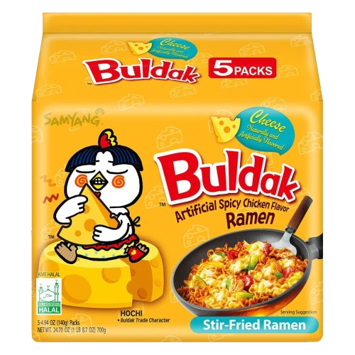 Buldak Ramen Cheese 5-pack