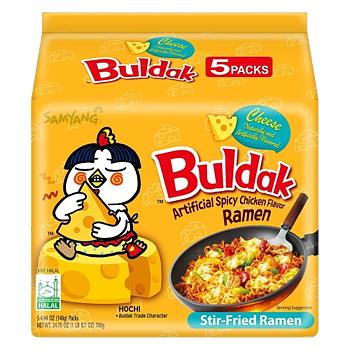 Buldak Ramen Cheese 5-pack