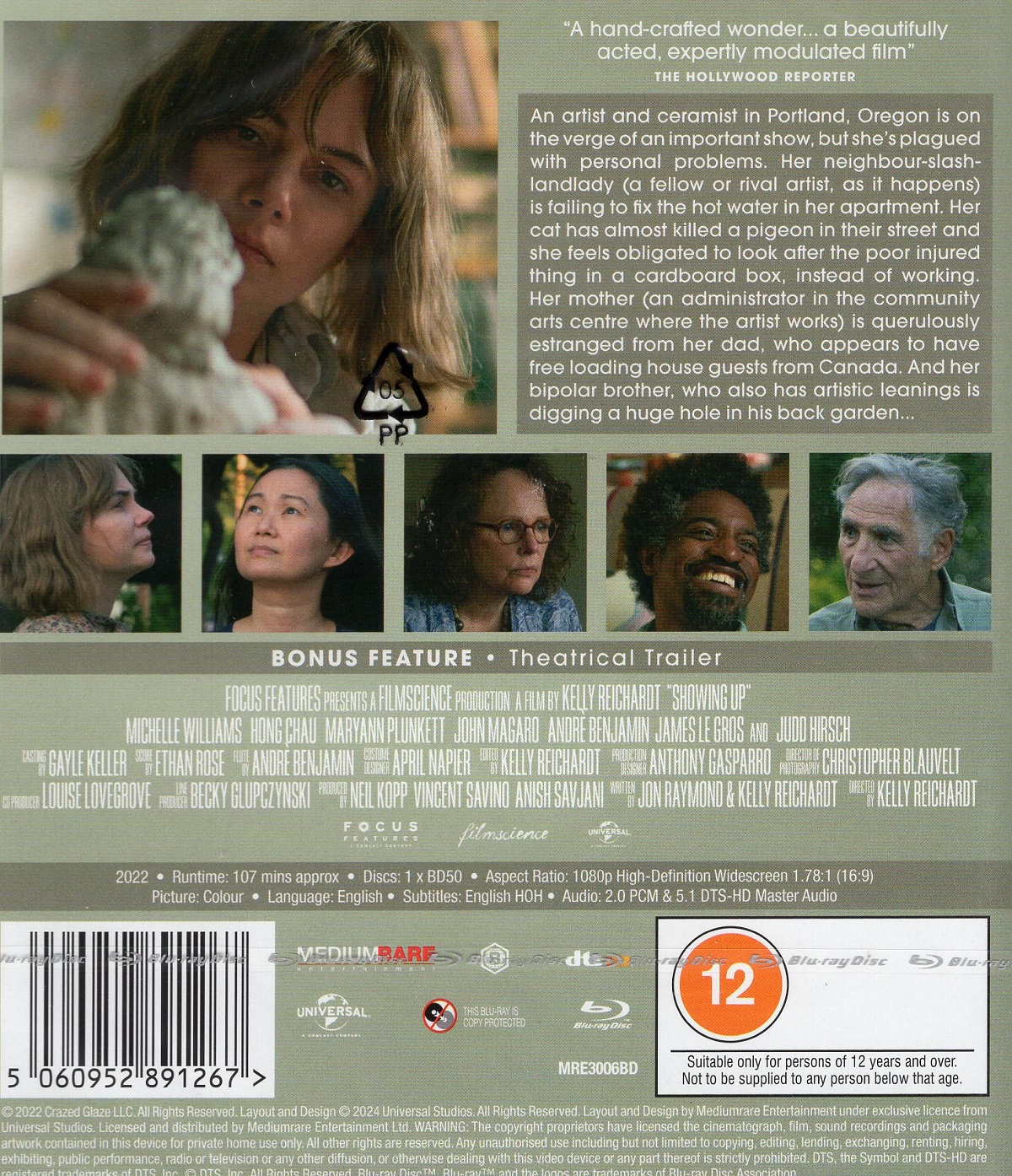 Showing Up (ej svensk text) (Blu-ray) - 2