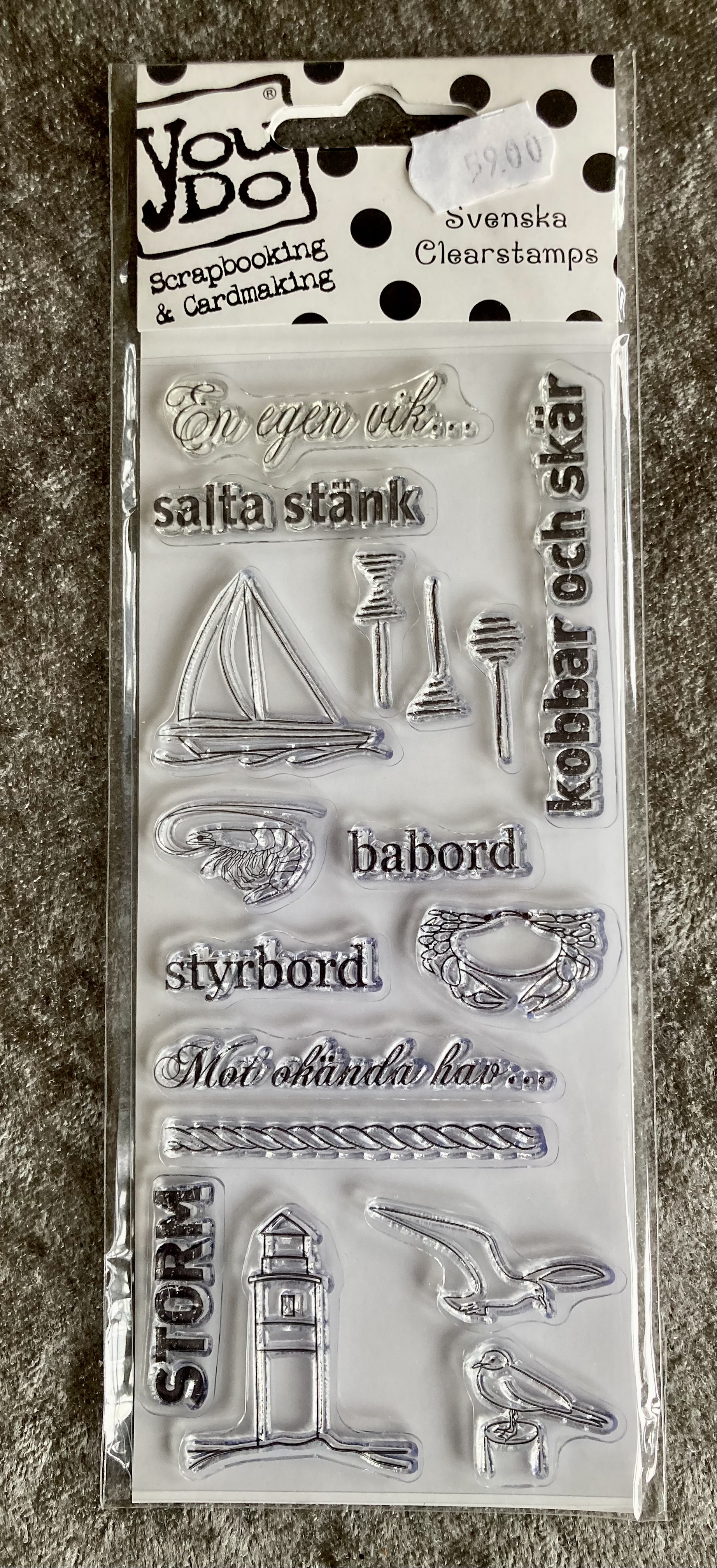 YOU DO Clearstamps -Marin