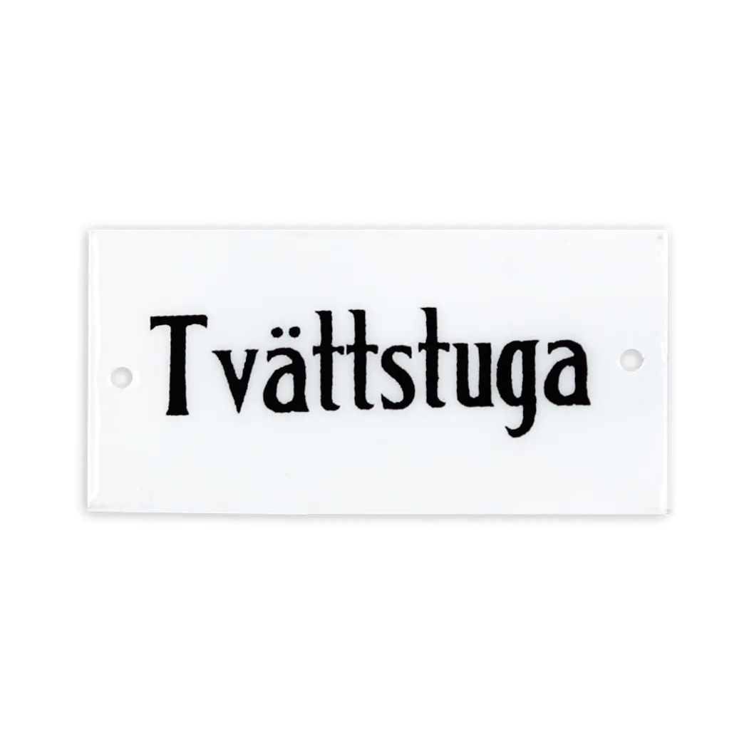 Pelti kyltti Pesutupa Strömshaga - 2