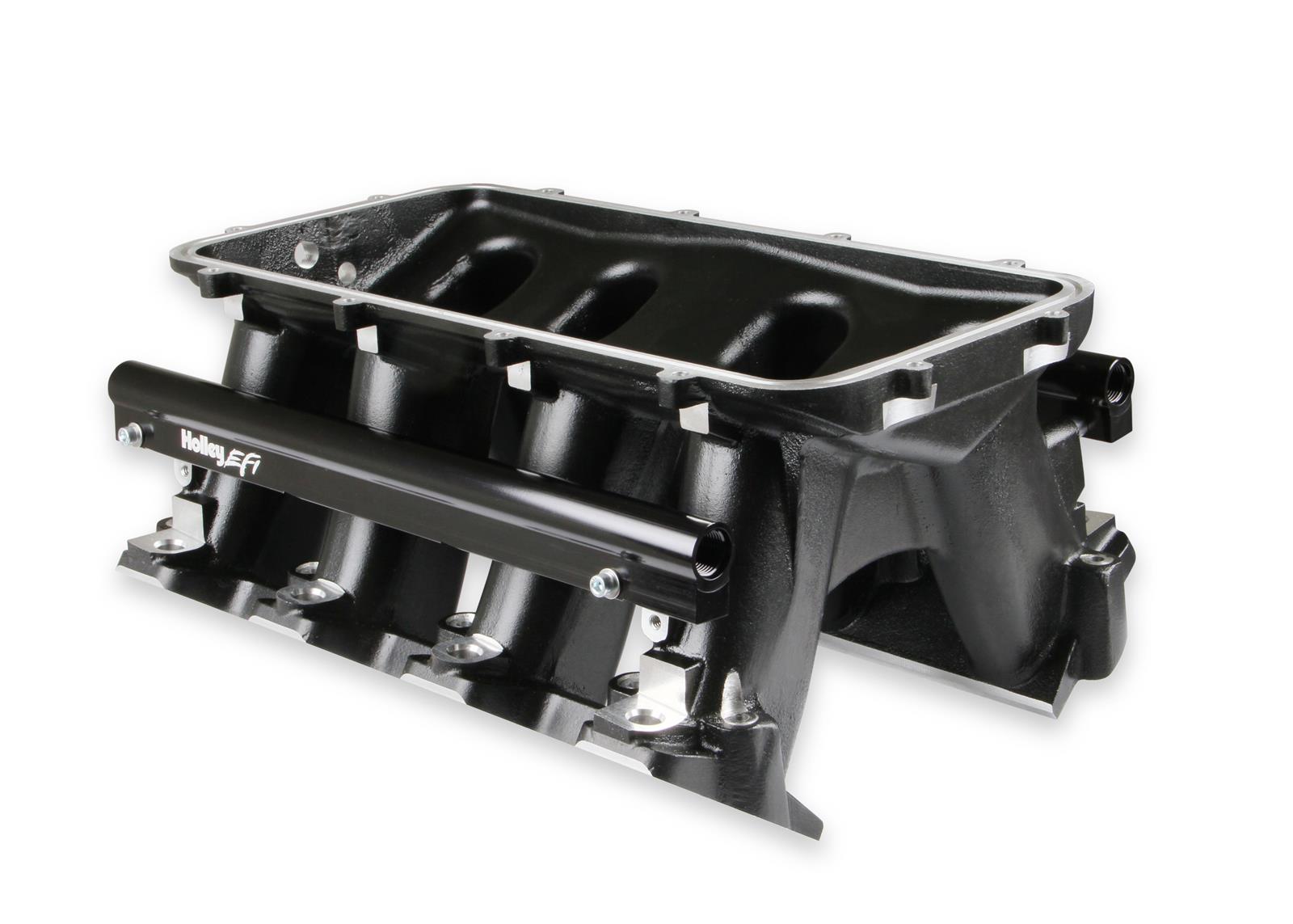Holley EFI LS Hi-Ram Insug LS1, LS2, LS6 Svart - 3