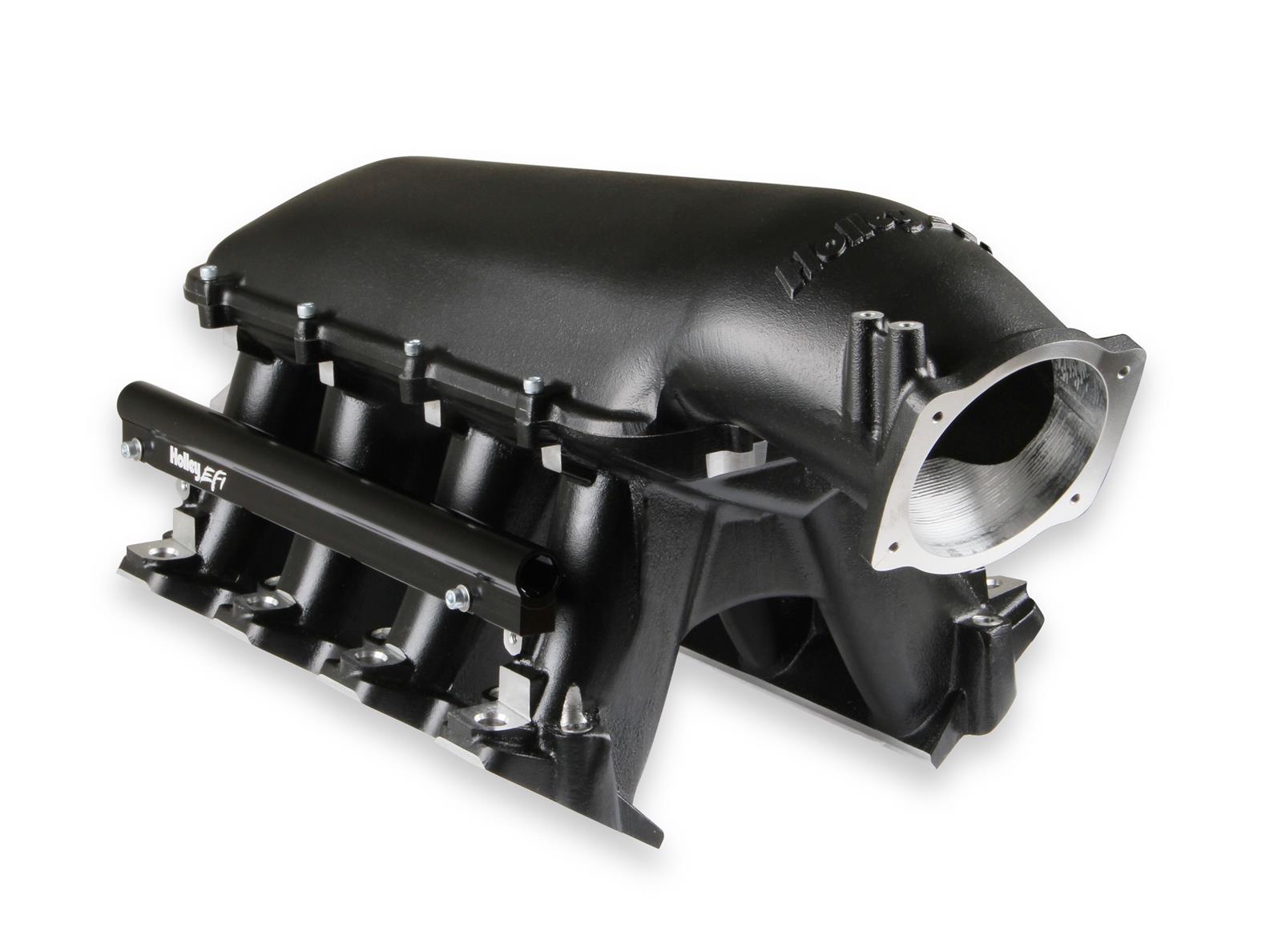 Holley EFI LS Hi-Ram Insug LS1, LS2, LS6 Svart - 2