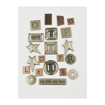 Making Memories Mixed Metal Charms