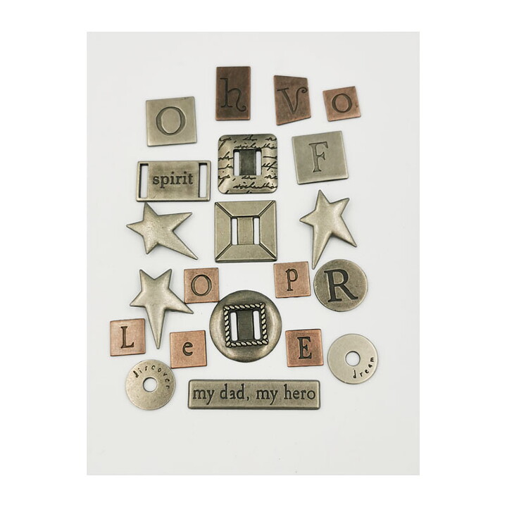 Making Memories Mixed Metal Charms
