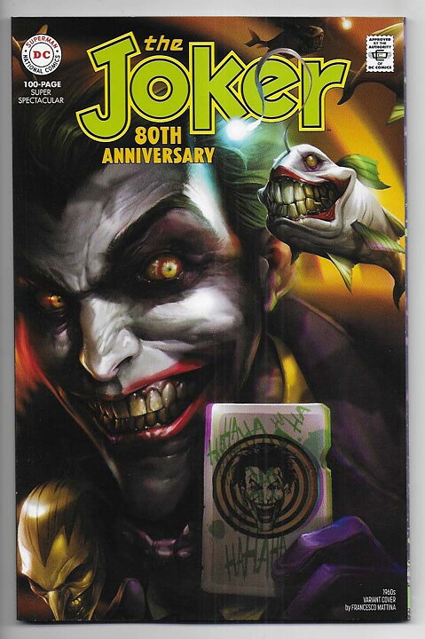 Joker 80th Anniversary 100-Page Super Spectacular 1960's Variant Cover NM