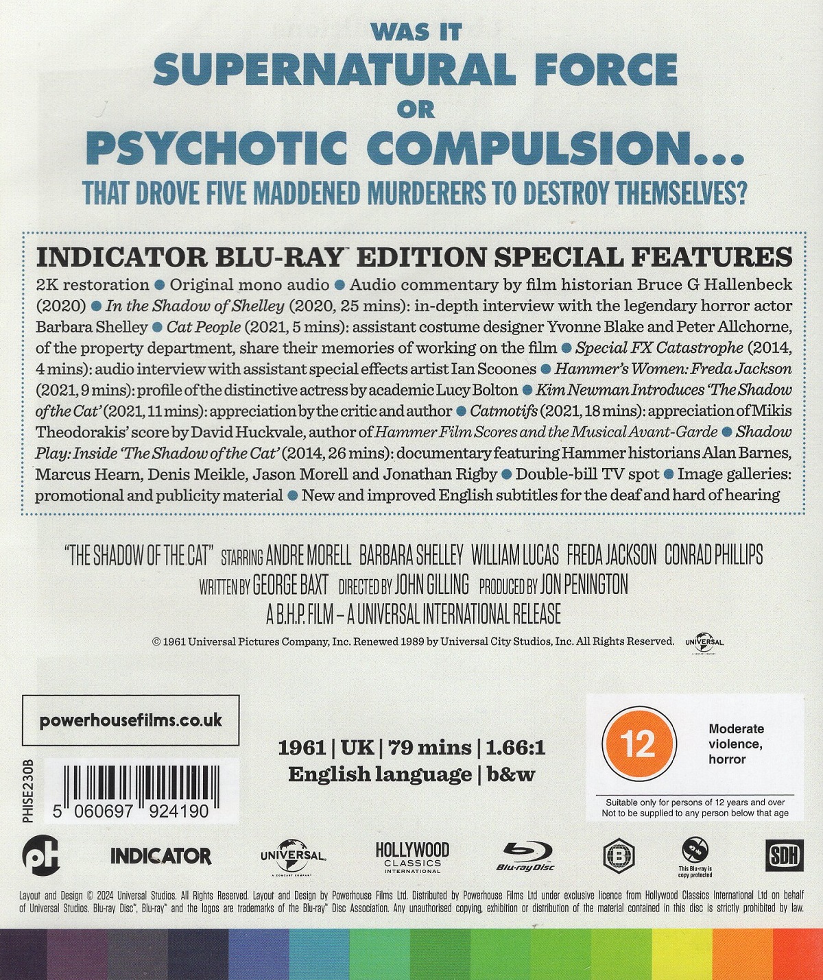 The Shadow of the Cat (ej svensk text) (Blu-ray) - 2