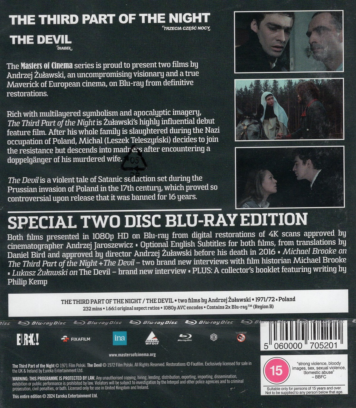 The Third Part of the Night / The Devil (ej svensk text) (Blu-ray) - 2