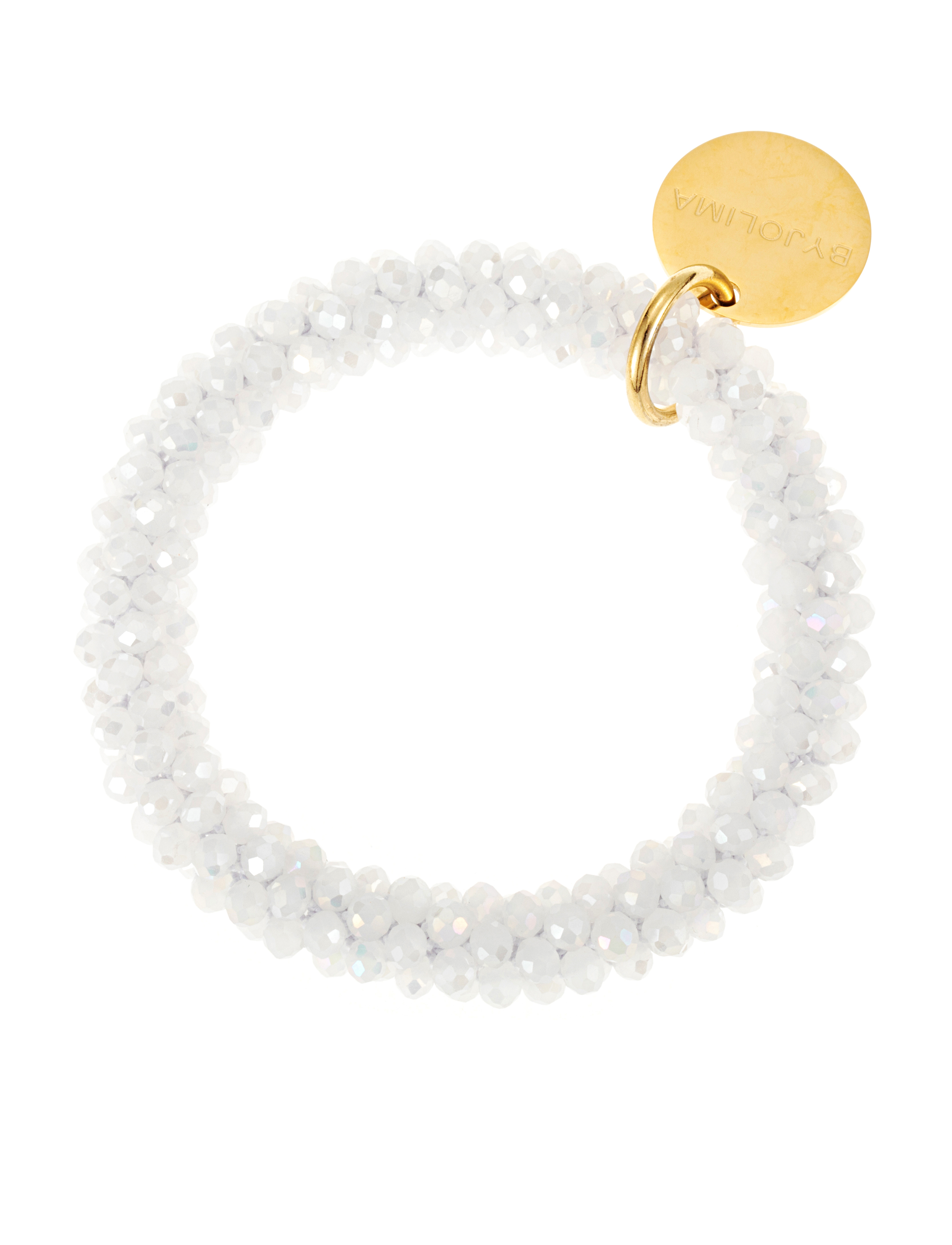 Candy bracelet crystal white
