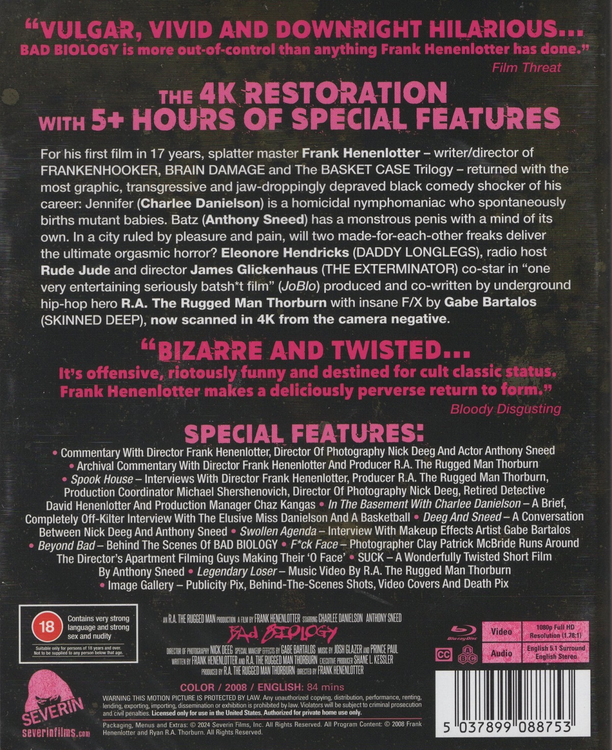 Bad Biology (ej svensk text) (Blu-ray) - 2