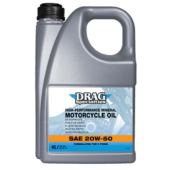 Drag Specialties Mineral 20W50 4L