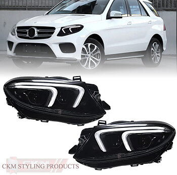 1. ckm GLE LED W167 look headlights 2pcs