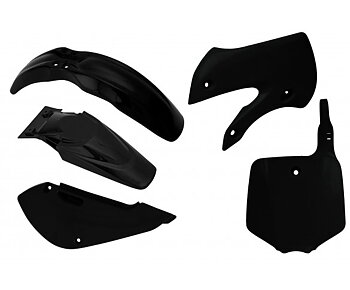 RTECH, PLASTKIT, SVART, KAWASAKI  KX65