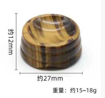 Kulhållare - Kula /Klot  Hållare i Halvädelstenar -  27mm - 3