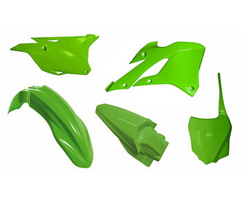 RTECH, PLASTKIT, O.E.M GRÖN, KAWASAKI  KX85